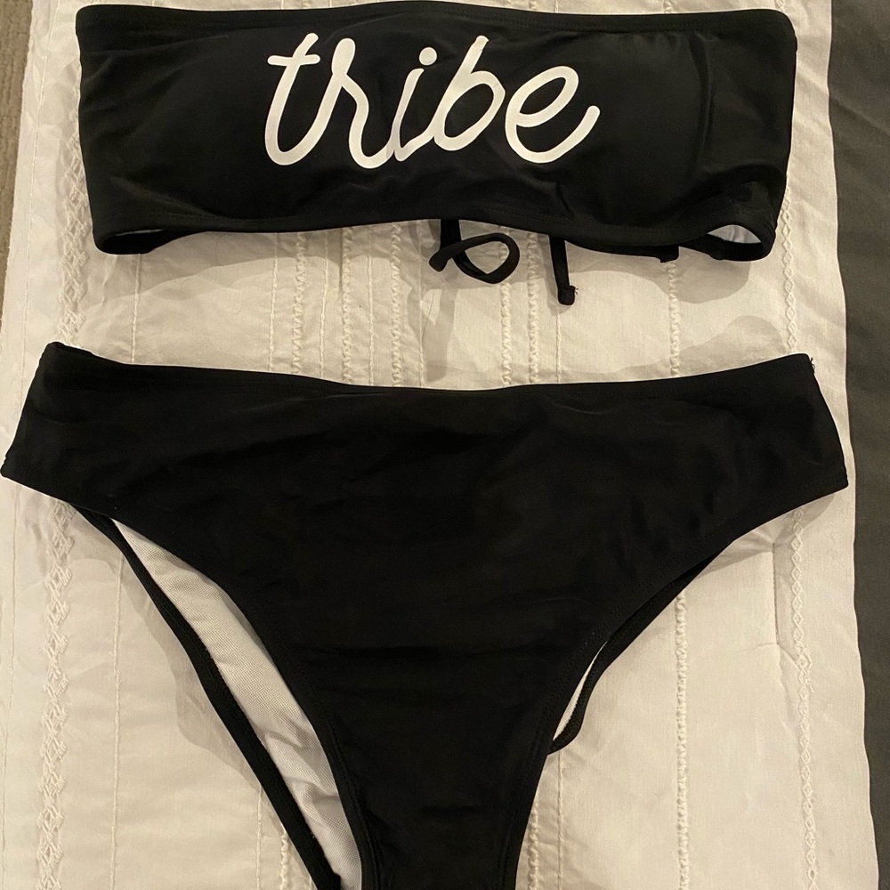 Bride tribe bikini set